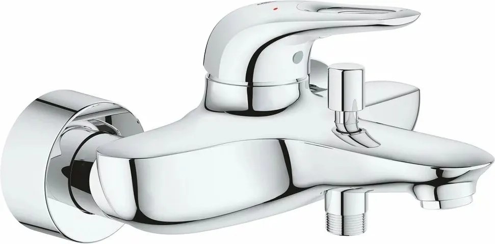Baterie cada - dus Grohe Eurostyle crom lucios