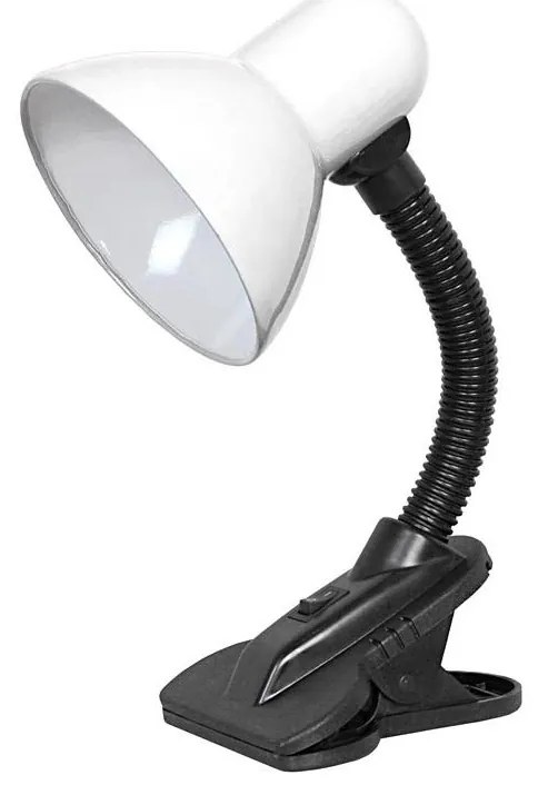 Top Light - Lampa cu clip 1xE27/60W/230V alb