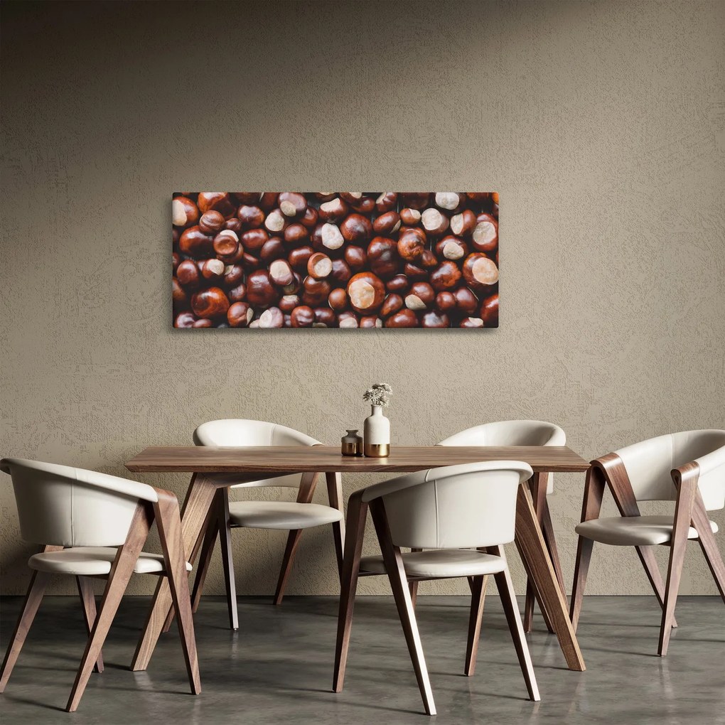 Tablou - Castane coapte (120x50 cm)