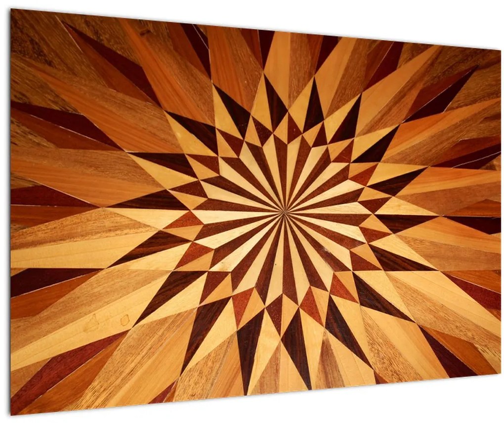 Tablou - Colaj din lemn (90x60 cm)