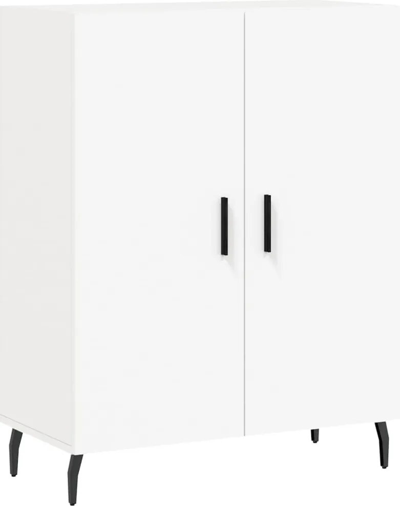 vidaXL Dulap, alb, 69,5x34x90 cm, lemn compozit