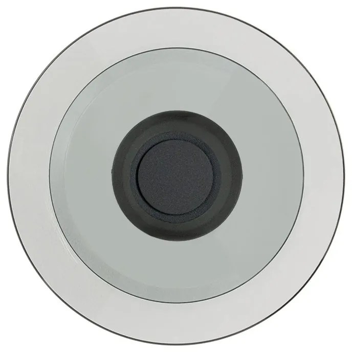 Aplica de perete LED, Ambientala, Sticla Fumurie, 10W, ZB-25144