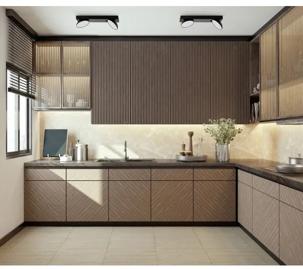 ITALUX SPL-31976-2B-BK - Spot LED CASTELIO 2xLED/5W/230V 4000K negru