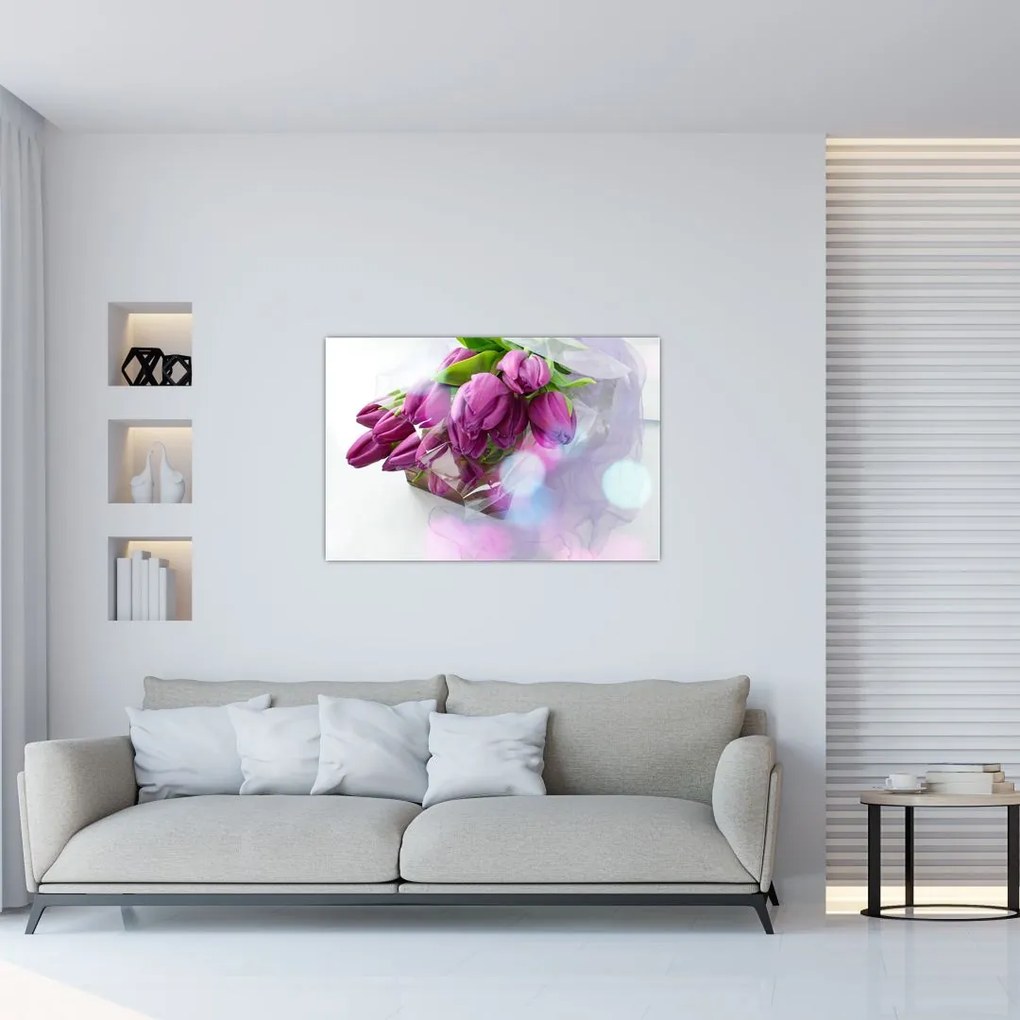 Tablou - buchet de lalele (90x60 cm)
