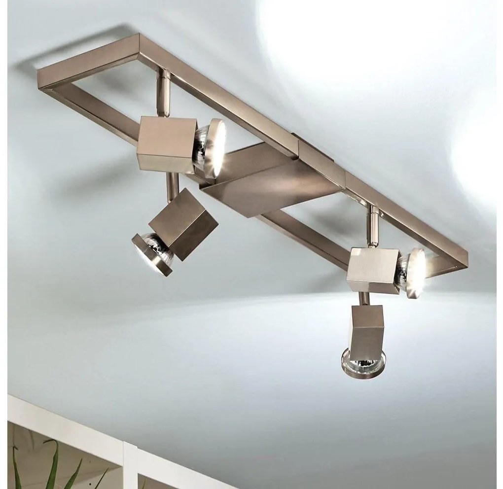 Spot LED Eglo 93678 ZERACO 4xGU10/5W/230V