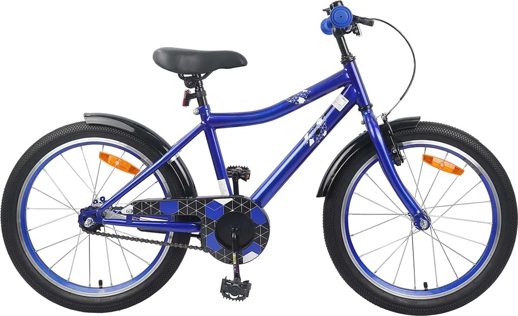 vidaXL Bicicletă pentru Copii 20 Inci pentru 6-11 ani Albastru închis