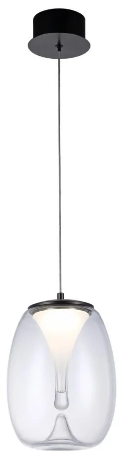 Pendul LED design decorativ modern PAMELA 20 clar