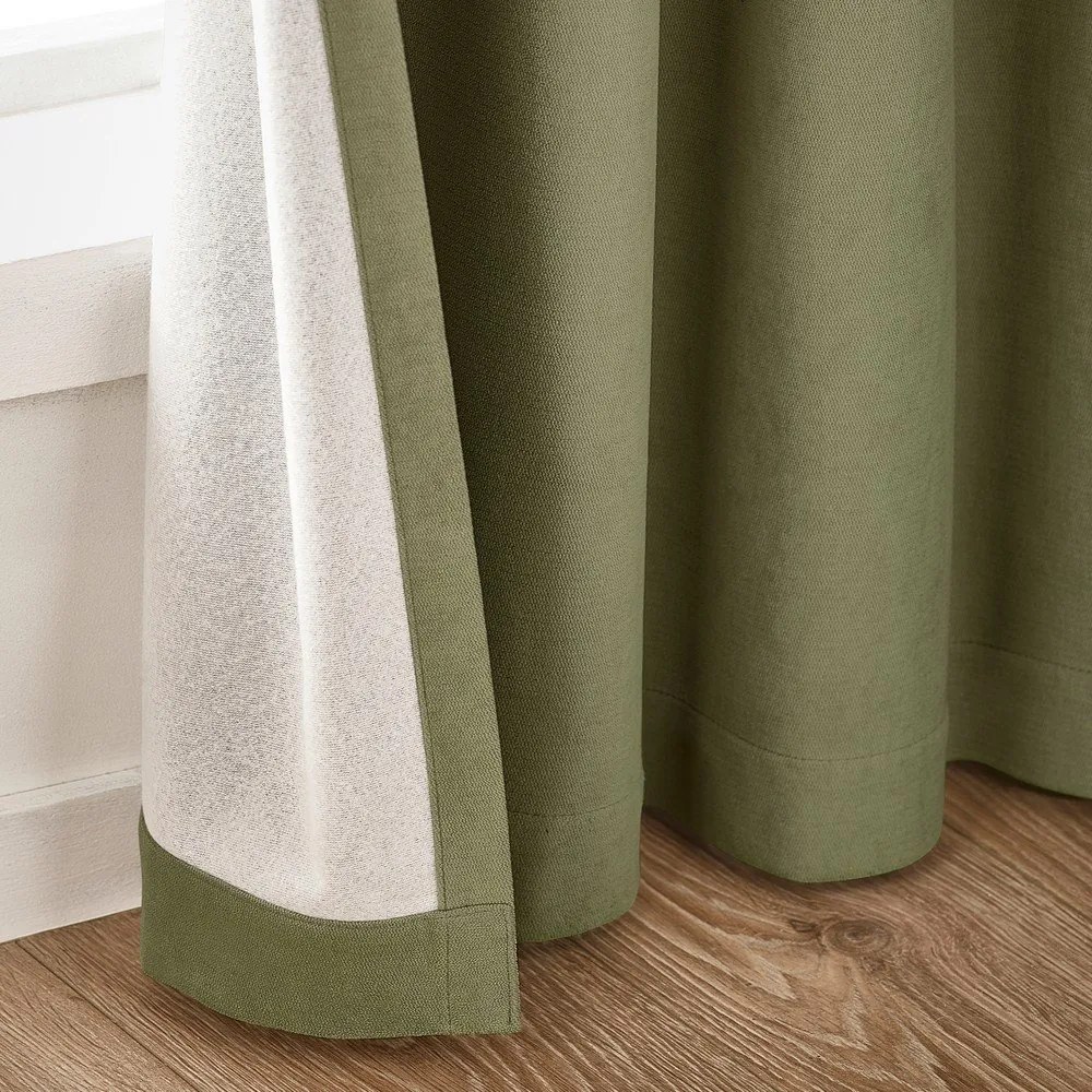 Draperii kaki blackout 2 buc. 117x137 cm Wilson – Catherine Lansfield