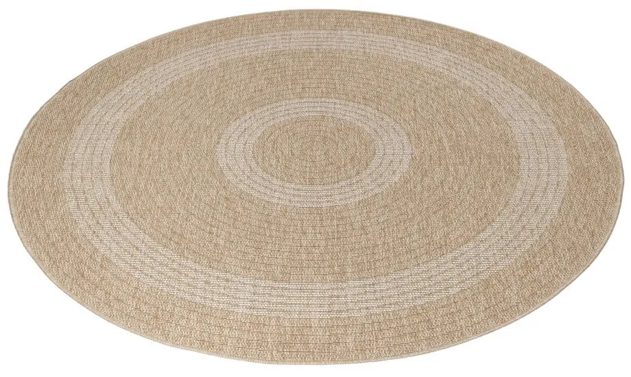 Covor de exterior bej rotund ø 120 cm Comilla – Ayyildiz Carpets