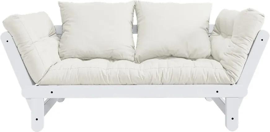 Canapea variabilă KARUP Design Beat White/Natural