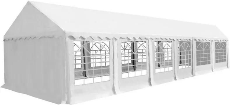 Pavilion de grădină PVC 6 x 12 m alb