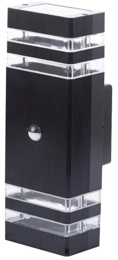 Aplică de exterior cu senzor BREZZA 2xGU10/35W/230V IP65