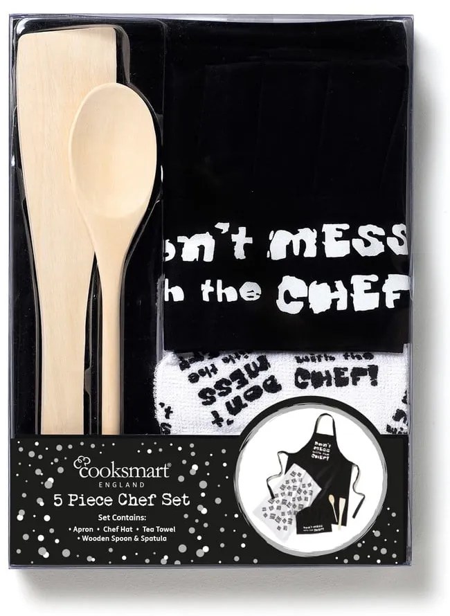 Set 5 piese pentru bucătari Cooksmart ® Don't Mess With The Chef