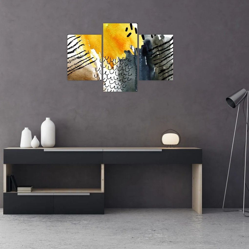 Tablou - Acuarelă abstractă (90x60 cm)