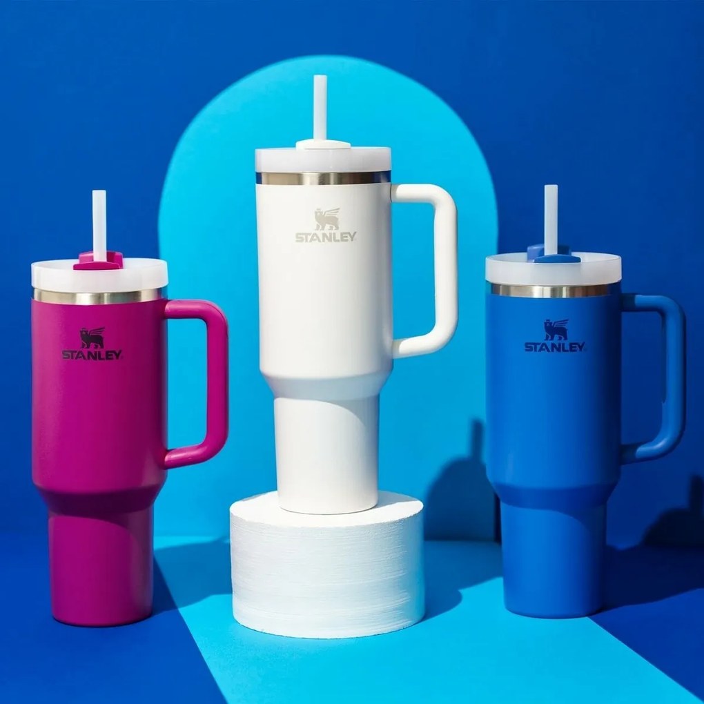 Cana termică Stanley Quencher H2.O FlowStateTumbler 1180 ml Frost