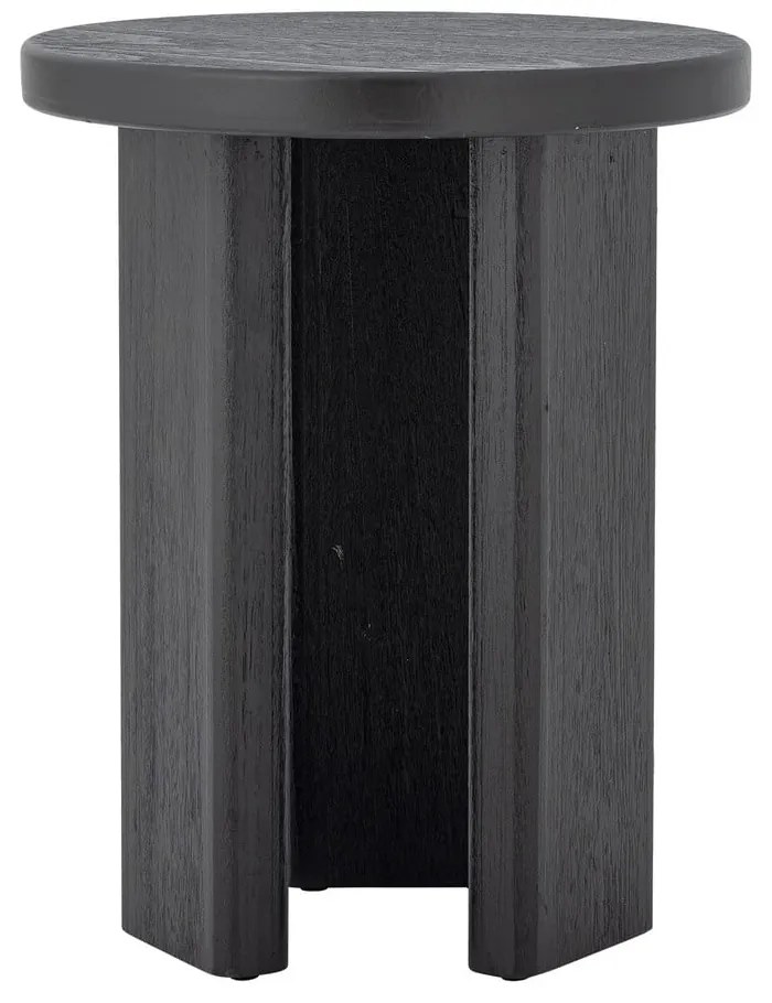 Măsuță auxiliară rotundă cu aspect de lemn de brad ø 40 cm Mimola – Bloomingville