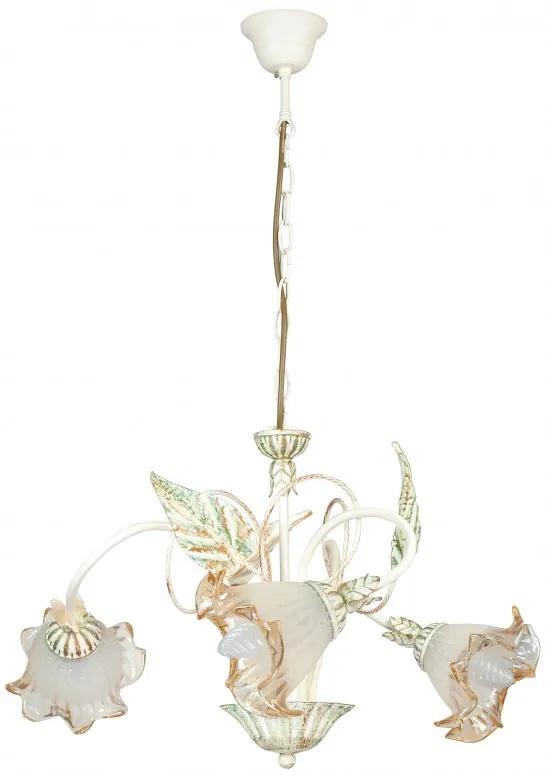 Candelabru elegant design clasic floral 3 brate I-PRIMAVERA