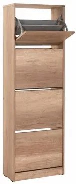 Pantofar Adore Tall, 4 compartimente, 16 perechi, 51 x 157 x 26 cm