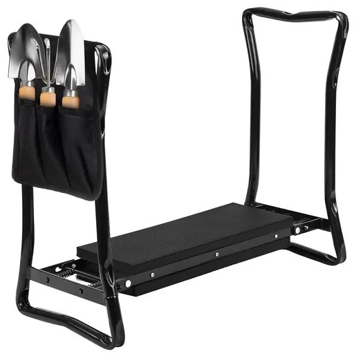 Scaun multifuncțional de grădină cu unelte Gardlov - 60x50x27 cm