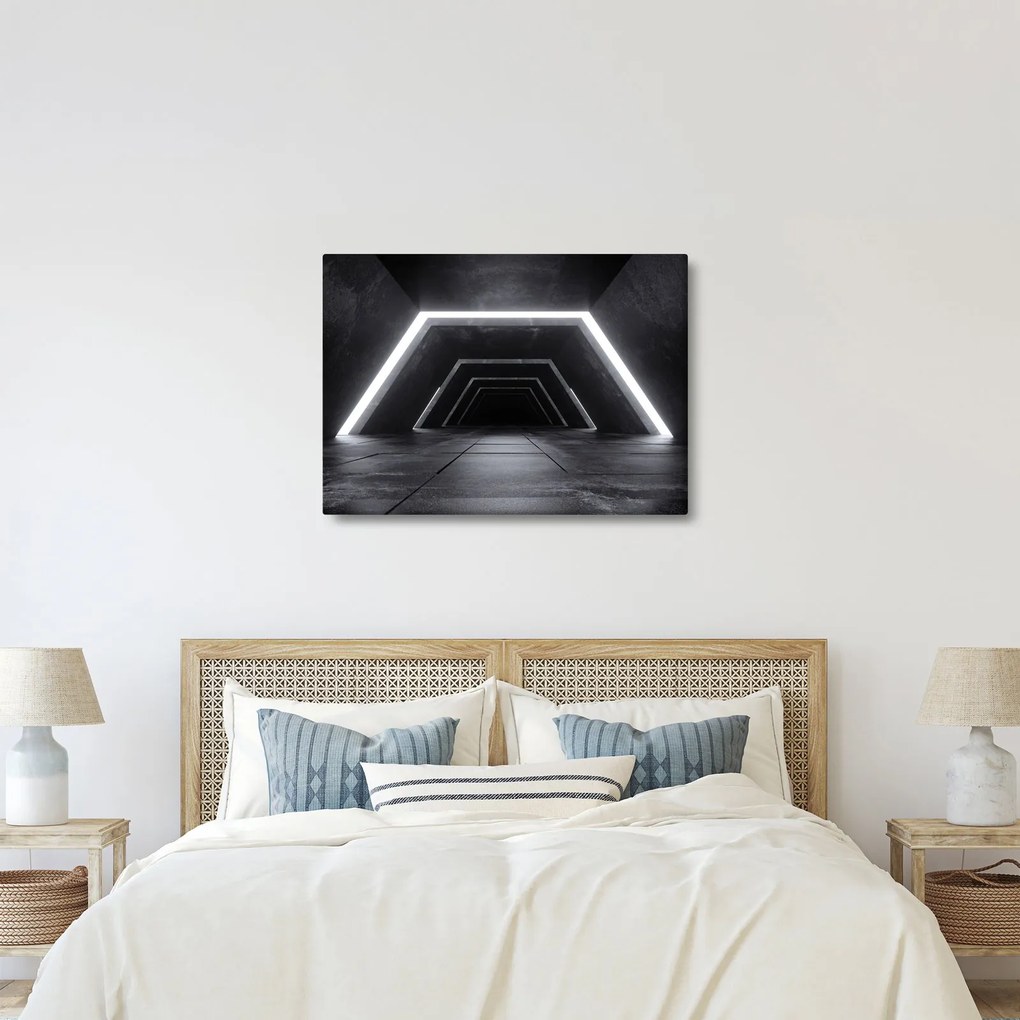 Tablou - Tunel futurist (70x50 cm)