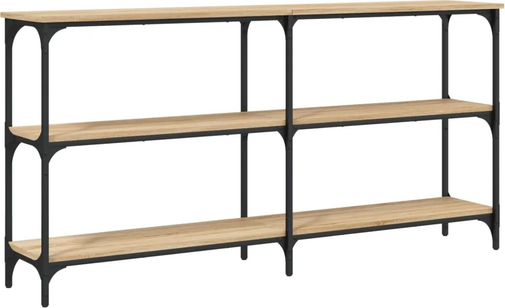 vidaXL Măsuță consolă, stejar sonoma, 150x29x75 cm, lemn prelucrat