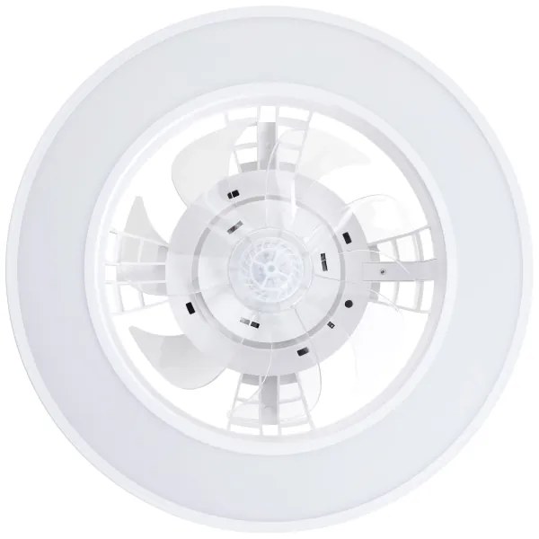 Ventilator LED RGBW dimabil de tavan Brilliant MONDELLO LED/26W/230V + telecomandă