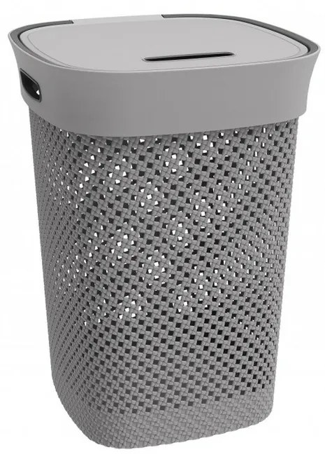 Aldotrade Woolly 50 l coș de rufe, gri