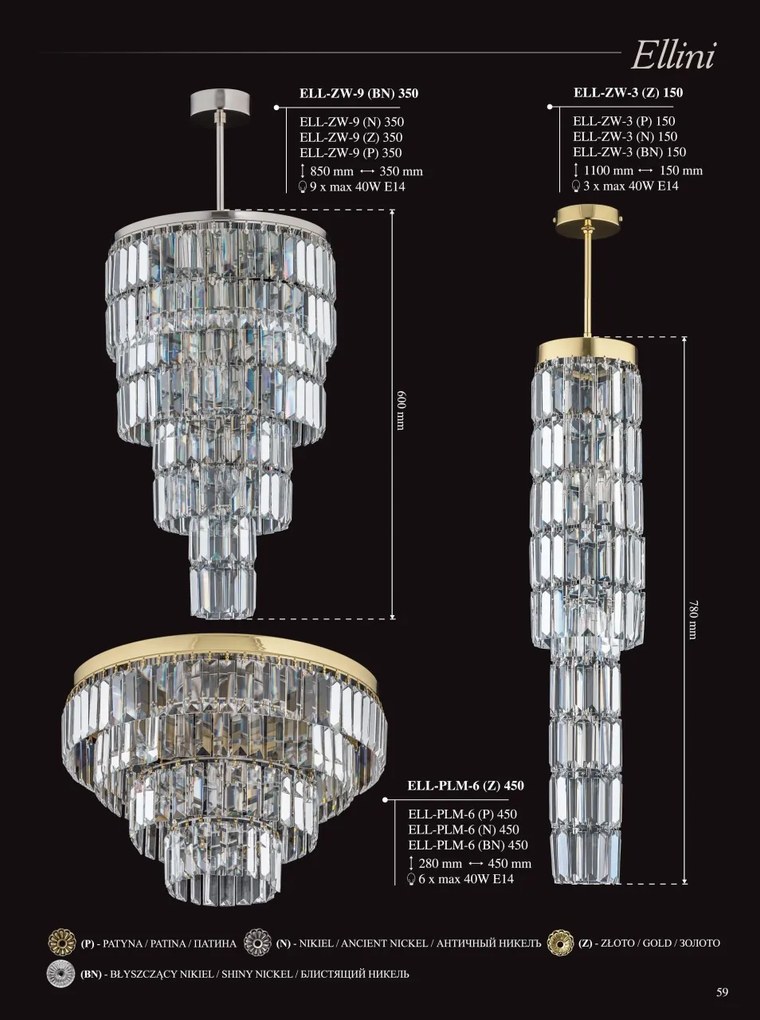 Aplica de perete LUX, realizata manual ELLINI