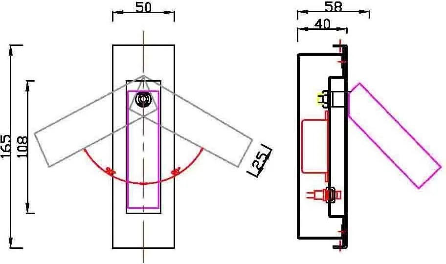 Aplica incastrabila cu spot directionabil GOKOVA alb