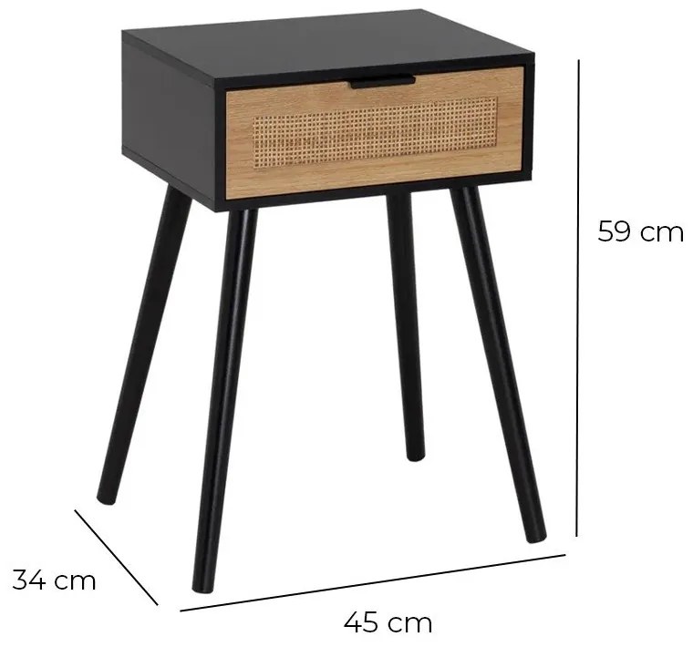 Noptieră neagră – Casa Selección