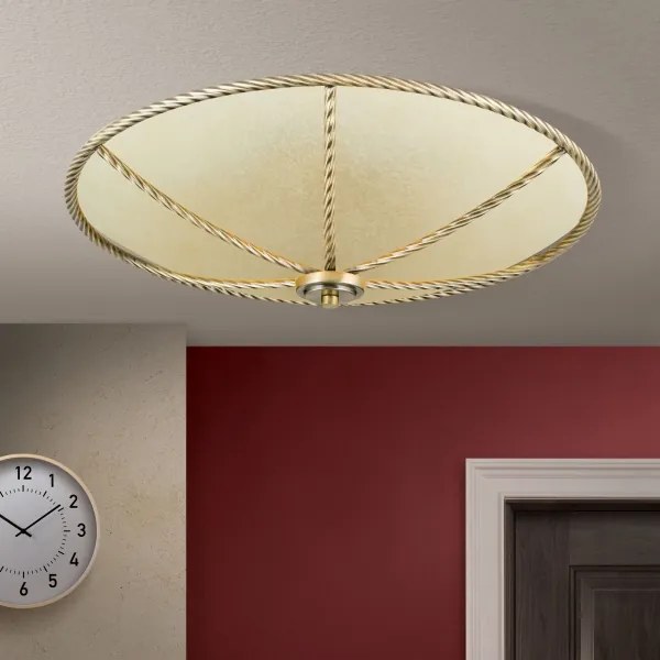 Plafonieră Orion DL 7-567/56 MAURO 5xE27/60W/230V d. 56 cm bronz