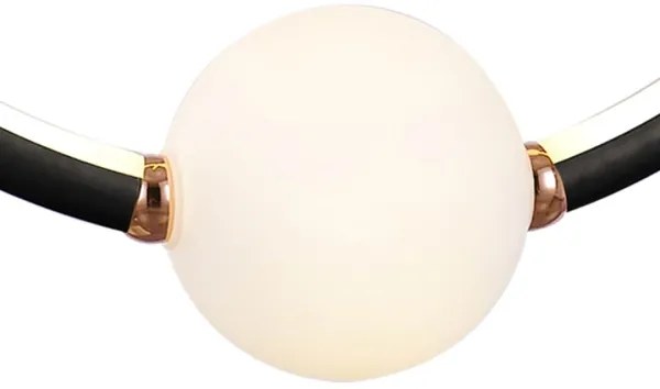 Klausen 142039 - Candelabru LED reglabil LIV LED/50W/230V negru + DO