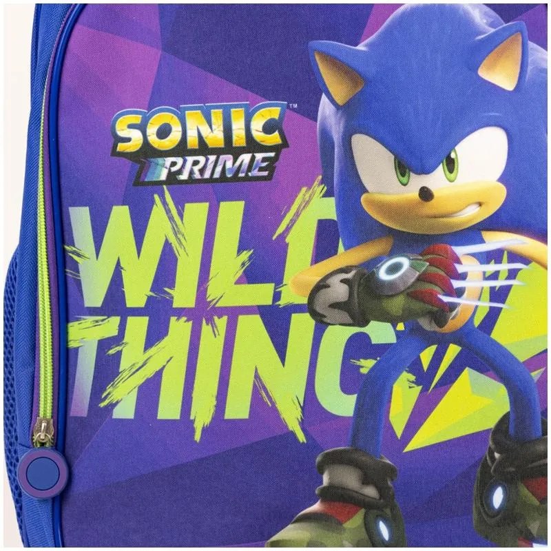 Sonic Ariciul Ghiozdan școlar Wild Thing, 41 cm