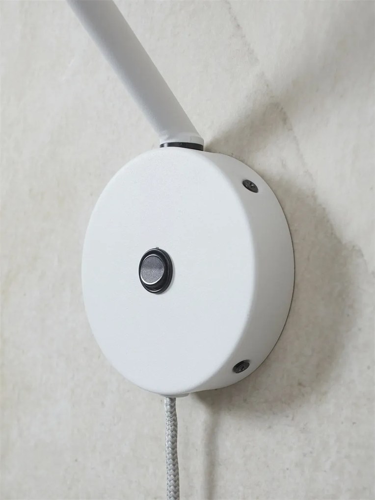 Aplica de perete design modern Bordeaux alba