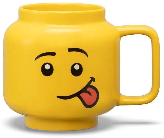 Cană pentru copii galben din ceramică 530 ml Head – LEGO®