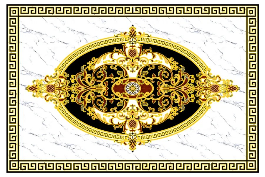 Gresie decor baroque 6051, 120 x 180 (6 placi 60 x 60)