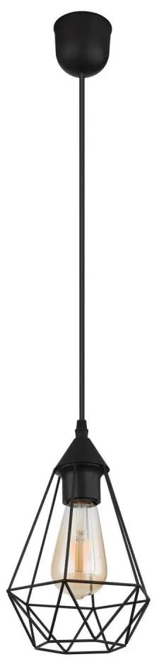 Lustră pe cablu Globo 15745H ZACHARY 1xE27/60W/230V d. 17 cm