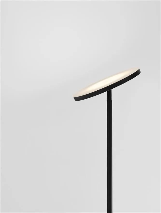 Lampa de podea LED design modern SINKRO, negru