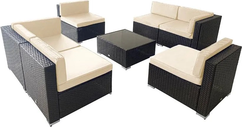Set mobilier de grădină colțar Avenberg CASA