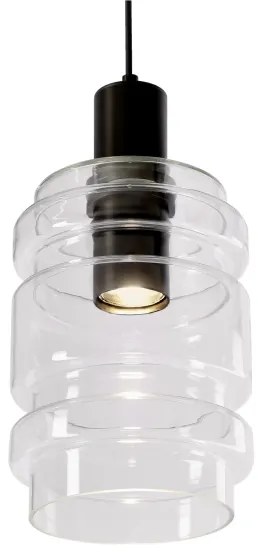 Lampă suspendată pe cablu RADON 1xE27/40W/230V transparentă