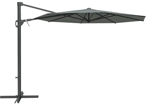 Umbrelă Soluna Bagnols suspendată Ø 300 cm H 248 cm gri