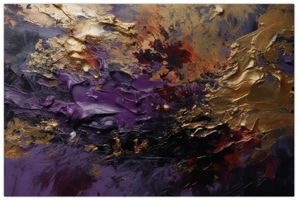 Tablou - Abstracție texturată (90x60 cm)