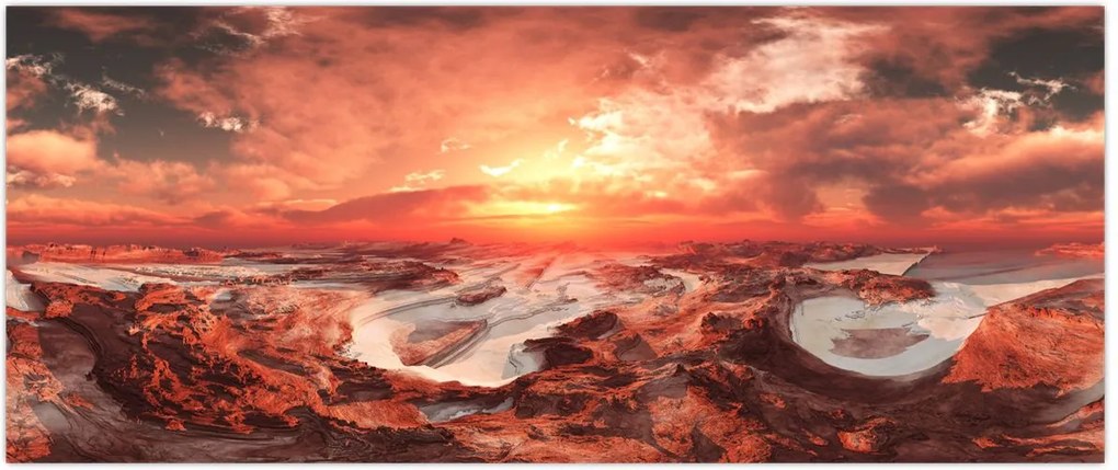 Tablou - Marte (120x50 cm)