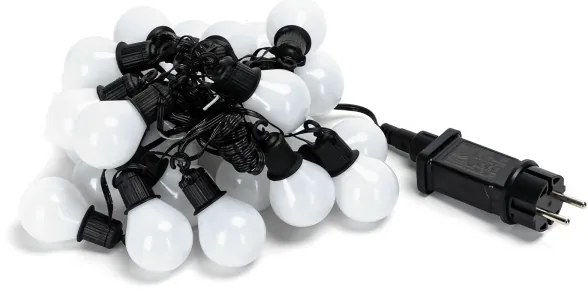 Aigostar - Ghirlandă LED inteligentă RGBICW MESH pentru exterior, 25 LED, 5 m, IP44 + telecomandă