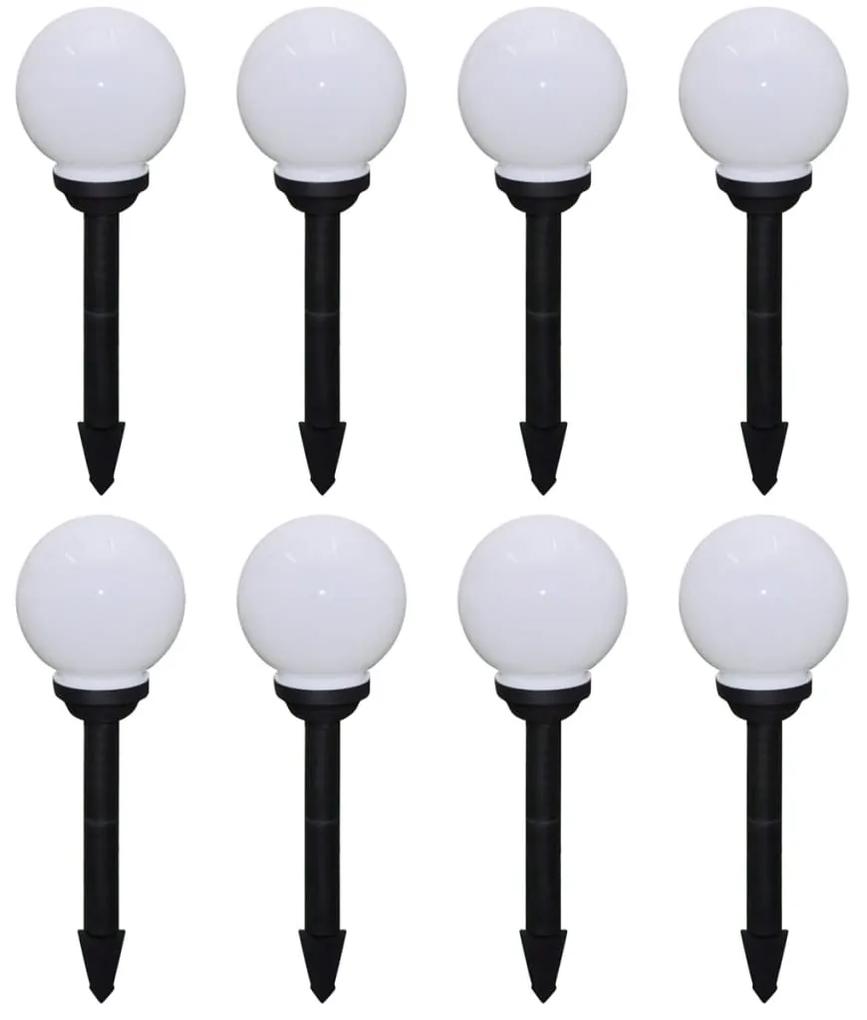 Lampi de exterior pentru alee LED 8 buc. 15 cm, cu tarus de sol 8, 15 cm, 1