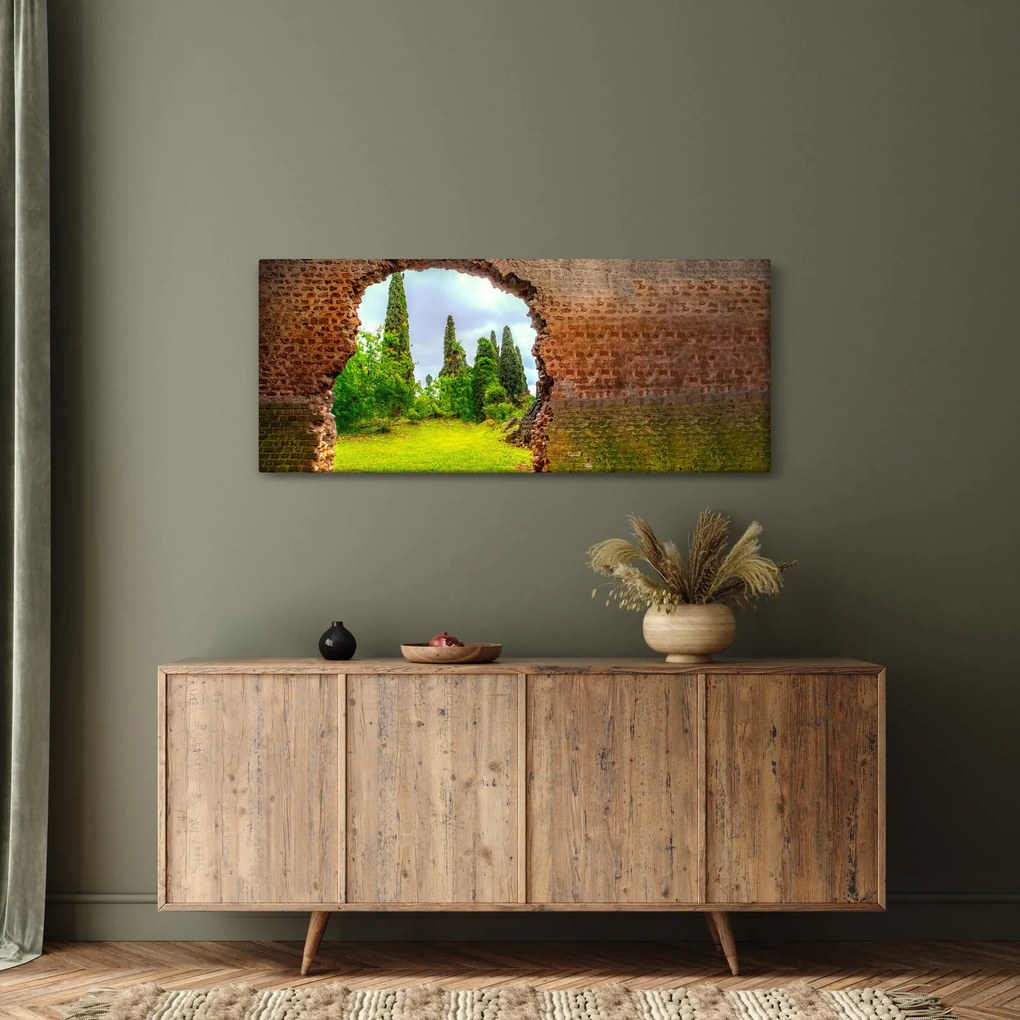 Tablou - Grădina Edenului (120x50 cm)
