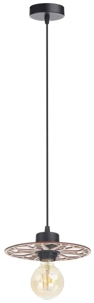 Lustră pe cablu FALCO 1xE27/60W/230V d. 20 cm bej