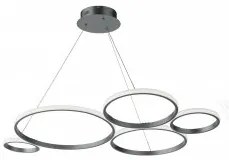 Suspensie moderna LED SMD 60W SO.POIS/SILVER