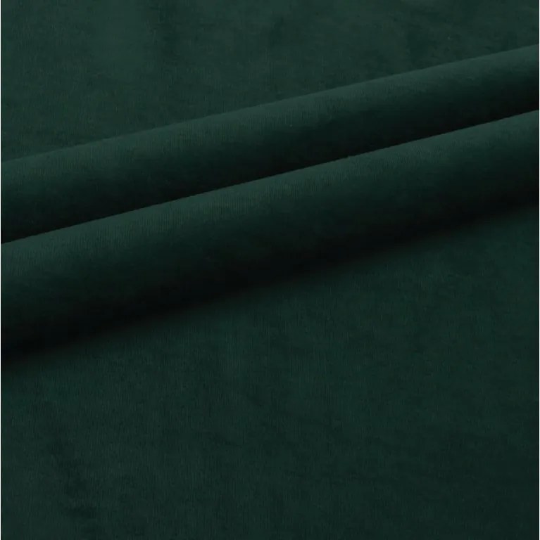 Canapea extensibila in forma de U SILVIANO 300x140 cm, verde inchis + 2 pernute CADOU