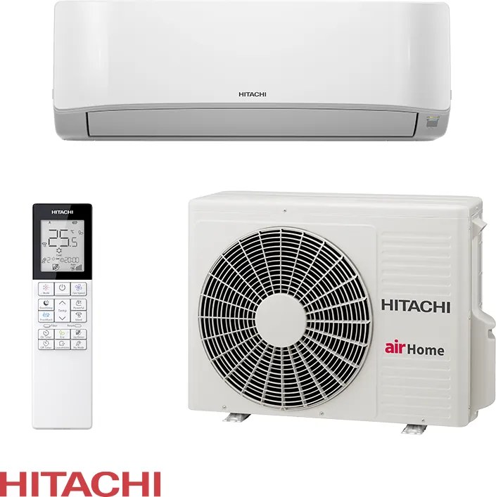 Aparat de aer conditionat cu invertor Hitachi AirHome 400 RAK-DJ50RHAE / RAC-DJ50WHAE, 18.000 BTU, 37 m², A++, Wi-Fi, R-32, Аlb